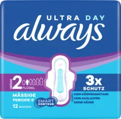 always Binden Ultra Day 2 Long M&auml;&szlig;ige Periode