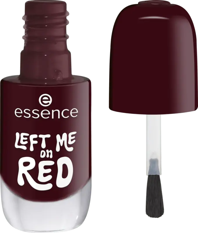 essence Nagellack Gel 12 Left Me On Red