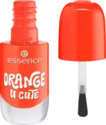 dm drogerie markt essence Nagellack Gel 15 Orange U Cute