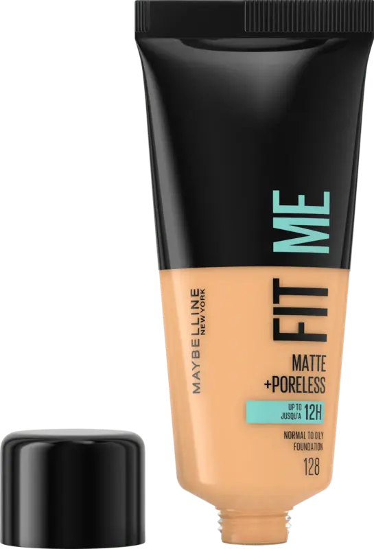 MAYBELLINE NEW YORK Foundation Fit Me Matte + Poreless 128 Warm Nude