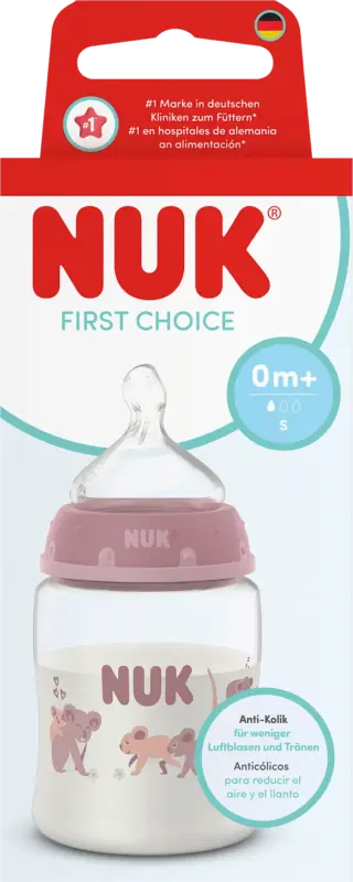 NUK Babyflasche First Choice 0+ Monate 150 ml sortiert