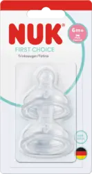 NUK Trinksauger First Choice 6+ Monate Flow Control