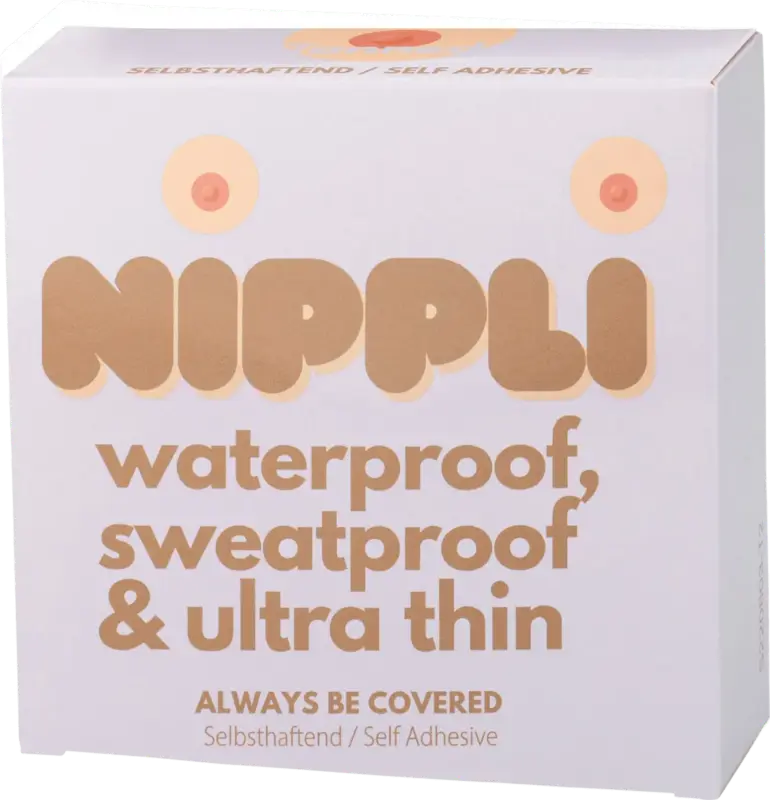 NIPPLI EUROPE GmbH Selbsthaftende Nippelcover Tanned (2 Paar)