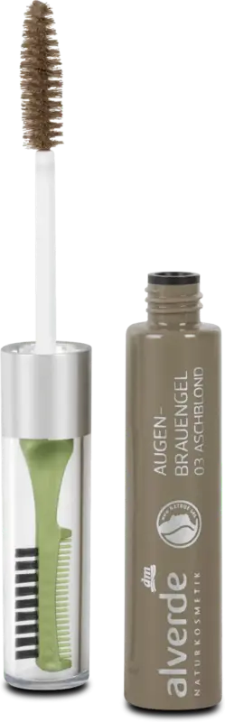 alverde NATURKOSMETIK Augenbrauengel 03 Aschblond