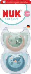 NUK Schnuller First Choice Schildkr&ouml;te/Wal 6-18 Monate