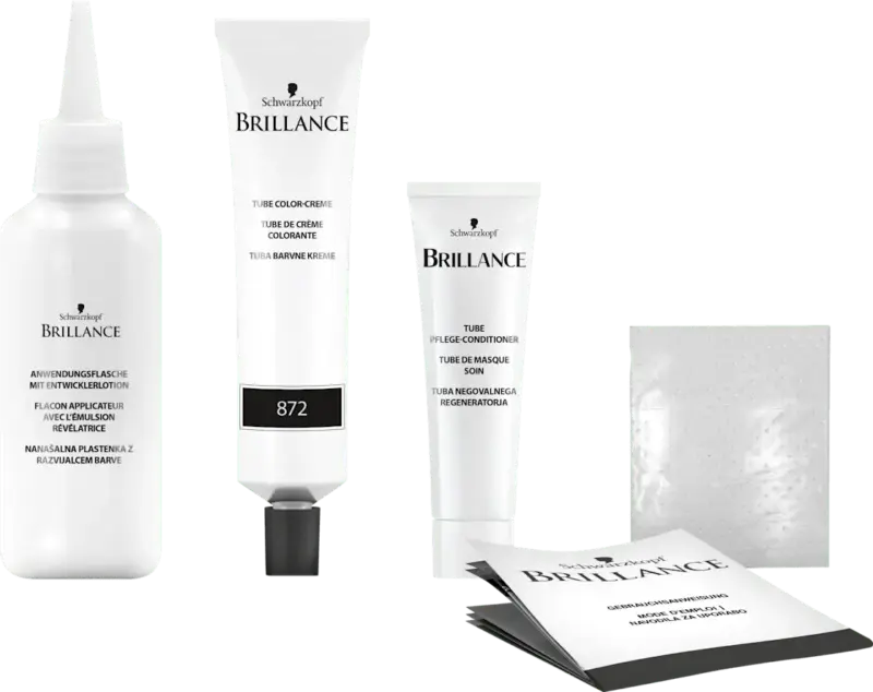 Schwarzkopf Brillance Haarfarbe 872 Intensivrot