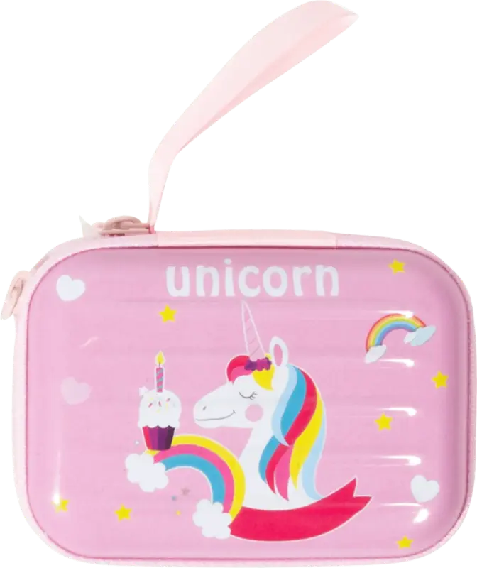 PURSET Geldtasche Kinder Einhorn rosa