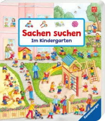 Ravensburger Kinderf&uuml;hlbuch Sachen suchen im Kindergarten