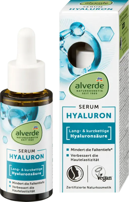 alverde NATURKOSMETIK Serum Hyaluron