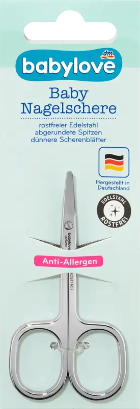 babylove Baby Nagelschere Anti-Allergen