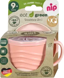 Nip Snackbox 2in1 eat green sortiert