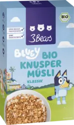 3Bears M&uuml;sli Bluey knusprig bio klassik