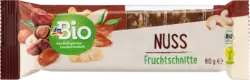 dmBio Fruchtriegel Nuss Schnitte