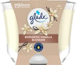 glade Duftkerze im Glas Romantic Vanilla Blossom