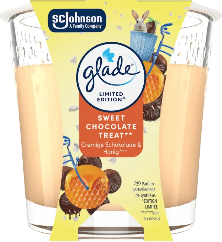 glade Duftkerze im Glas Sweet Chocolate Treat