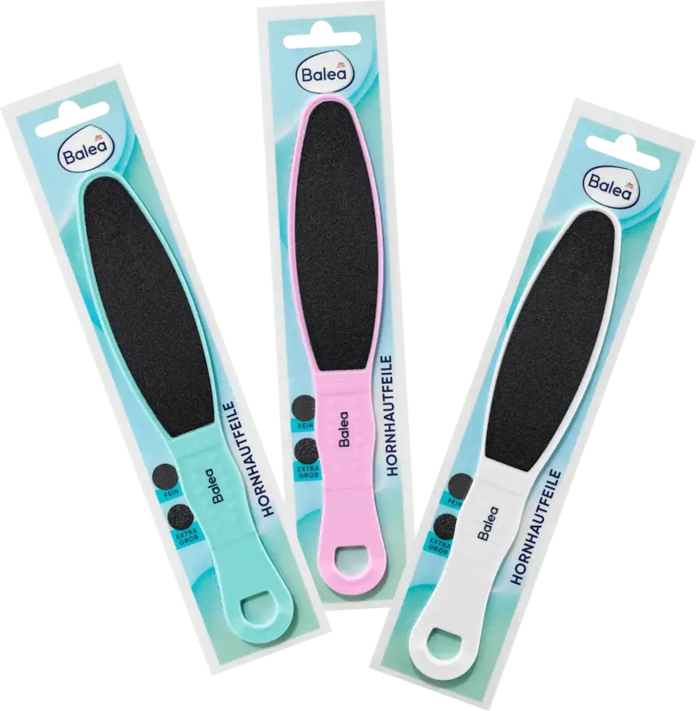 Balea Hornhautentferner Feile sortiert