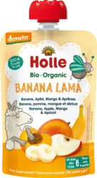 Holle Quetschie Banana Lama Banane, Apfel, Mango & Aprikose ab dem 6. Monat