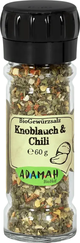 ADAMAH BioHof Gew&uuml;rzmischung Knoblauch & Chilli