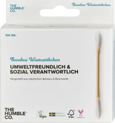 THE HUMBLE CO. Wattest&auml;bchen Bambus