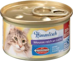 Dein Bestes Nassfutter Katze Himmlisch Mousse reich an Lachs
