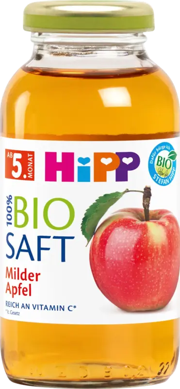 HiPP Saft Bio Milder Apfel ab dem 5. Monat