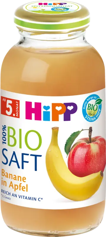 HiPP Saft Bio Banane in Apfel ab dem 5. Monat