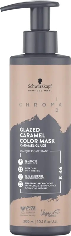 Schwarzkopf PROFESSIONAL Chroma ID Bonding Farbmaske - Nr. 8-46 Glazed Caramel