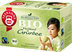 Teekanne Gr&uuml;ner Tee Bio Hochland