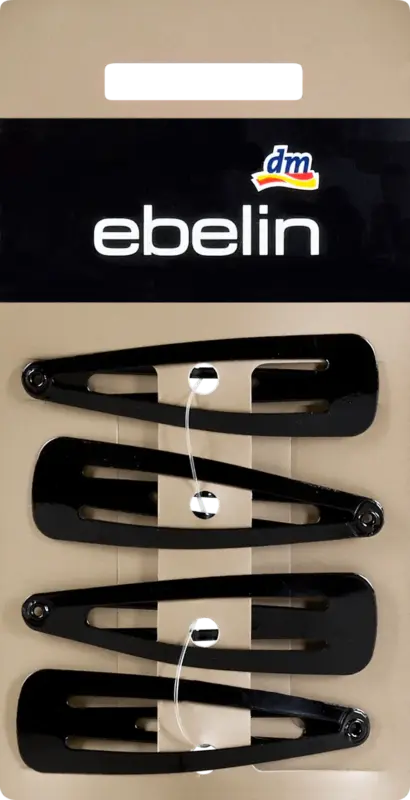 ebelin Haarspangen schwarz