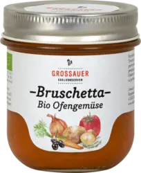 GROSSAUER Brotaufstrich Bio Bruschetta Ofengem&uuml;se