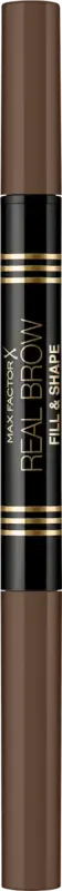 MAX FACTOR Augenbrauenstift Real Brow Fill & Shape 002 Brown