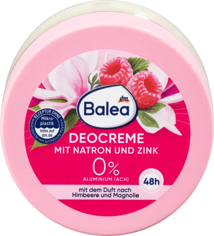 Balea Deocreme mit Natron und Zink
