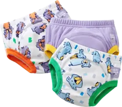 Bambino Mio T&ouml;pfchen-Trainingshose wiederverwendbar lila/bunt 2-3 Jahre