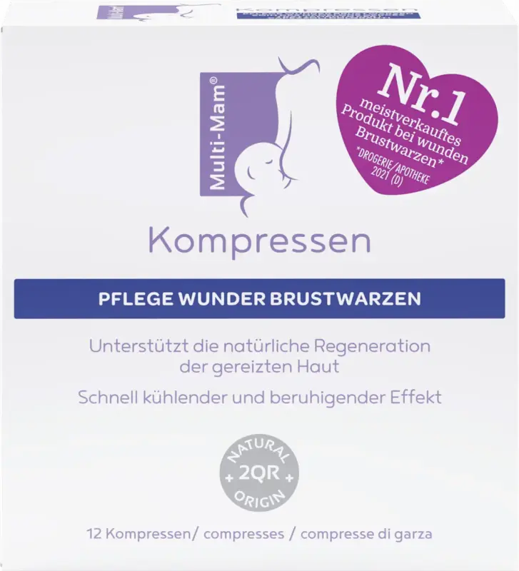 MULTI-MAM Brustwarzenpflege Kompressen