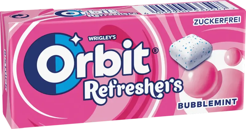 Orbit Kaugummi Refreshers Bubblemint zuckerfrei
