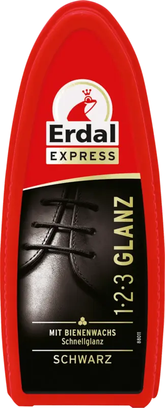 Erdal Schuhcreme Express 1-2-3 Glanz Schwarz