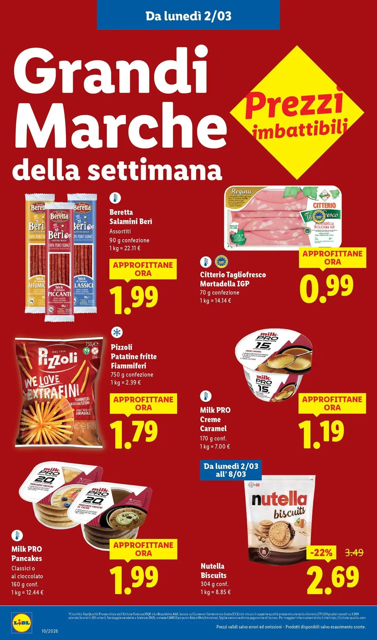 LIDL volantino della prossima settimana dal ﻿02/03/2026﻿ 📣 | Pagina: 16 | Prodotti: Top, Computer, Mortadella, Cacao