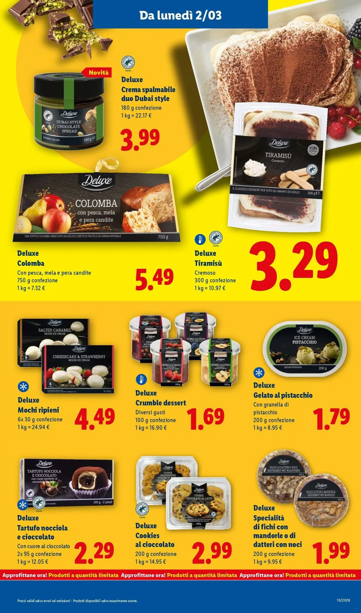 LIDL volantino della prossima settimana dal ﻿02/03/2026﻿ 📣 | Pagina: 23 | Prodotti: Tartufo, Latte, Noci, Mandorle