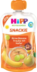 HiPP Quetschie Birne, Banane und Traube mit Hafer ab 12 Monaten