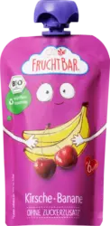 FruchtBar Quetschie Bio Kirsche und Banane ab 6 Monaten