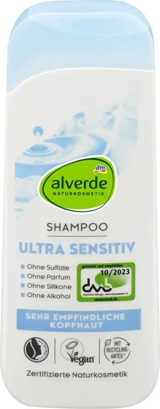 alverde NATURKOSMETIK Shampoo Ultra Sensitiv