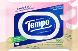 Tempo Feuchtes Toilettenpapier Parf&uuml;mfrei