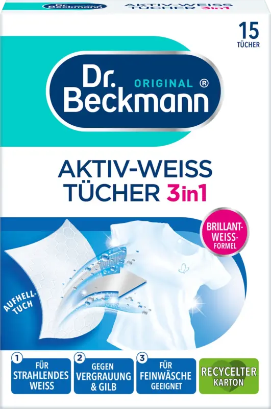 Dr. Beckmann Aufhellt&uuml;cher Aktiv-Wei&szlig;
