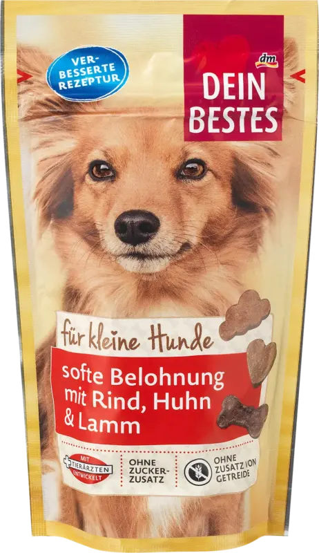Dein Bestes Hundeleckerli Softe Belohnung mit Rind, Huhn & Lamm