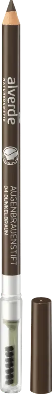 alverde NATURKOSMETIK Augenbrauenstift 04 Dunkelbraun