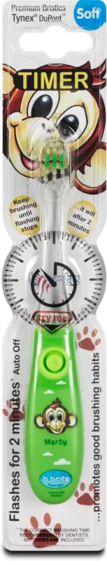 b-brite Zahnb&uuml;rste Kinder Blinkend mit Timer sortiert