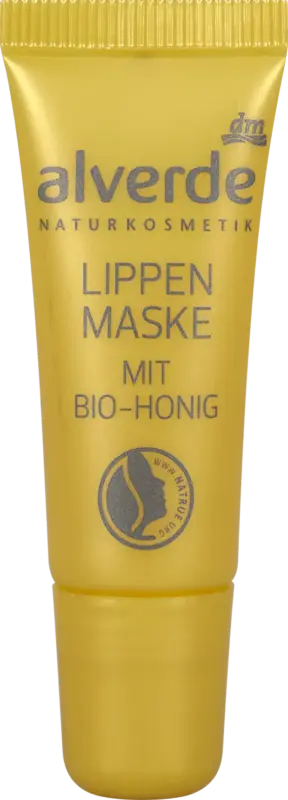 alverde NATURKOSMETIK Lippenmaske mit Bio-Honig