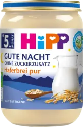 HiPP Abendbrei Gute Nacht Hafer ab dem 5. Monat