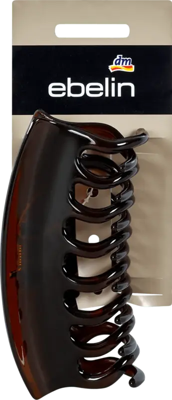 ebelin Wellige Haarklammer havanna