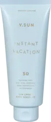 V.SUN Sonnencreme Instant Vacation sensitive LSF 50